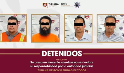 Detenidos por allanamiento de morada en la colonia Tijuana Progreso