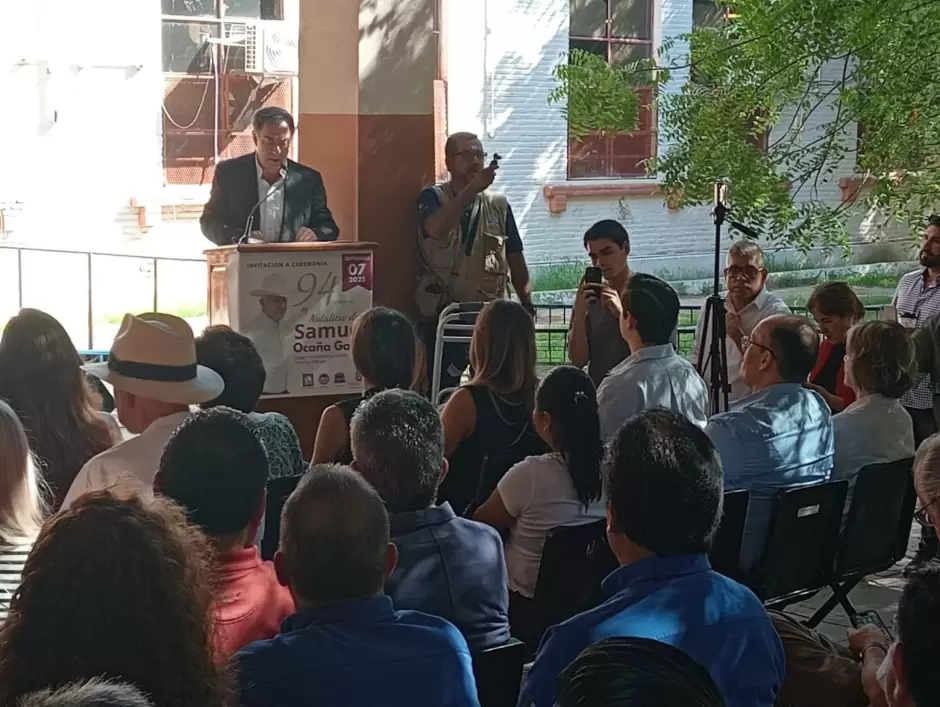 Homenaje a Samuel Oca�a Garc�a