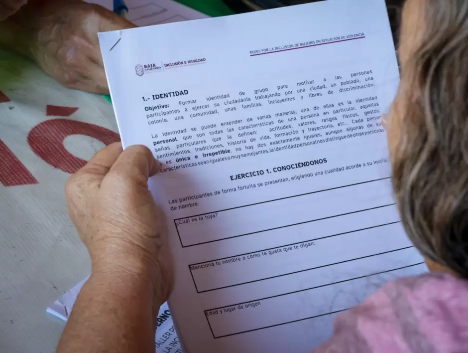 Promueven inclusi�n e igualdad de g�nero en colonias vulnerables de Baja California