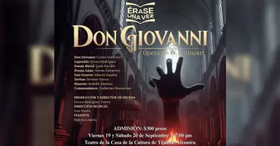 �pera Don Giovanni celebra 25 a�os de la �pera de Tijuana
