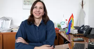 Marcela Vel�zquez Bolio, funcionaria del IMSS
