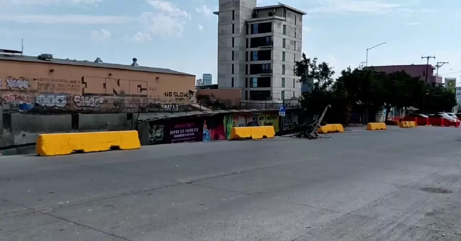 Socav�n en el Centro de Tijuana