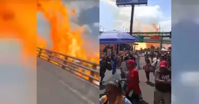Explosi�n de pipa en Iztapalapa