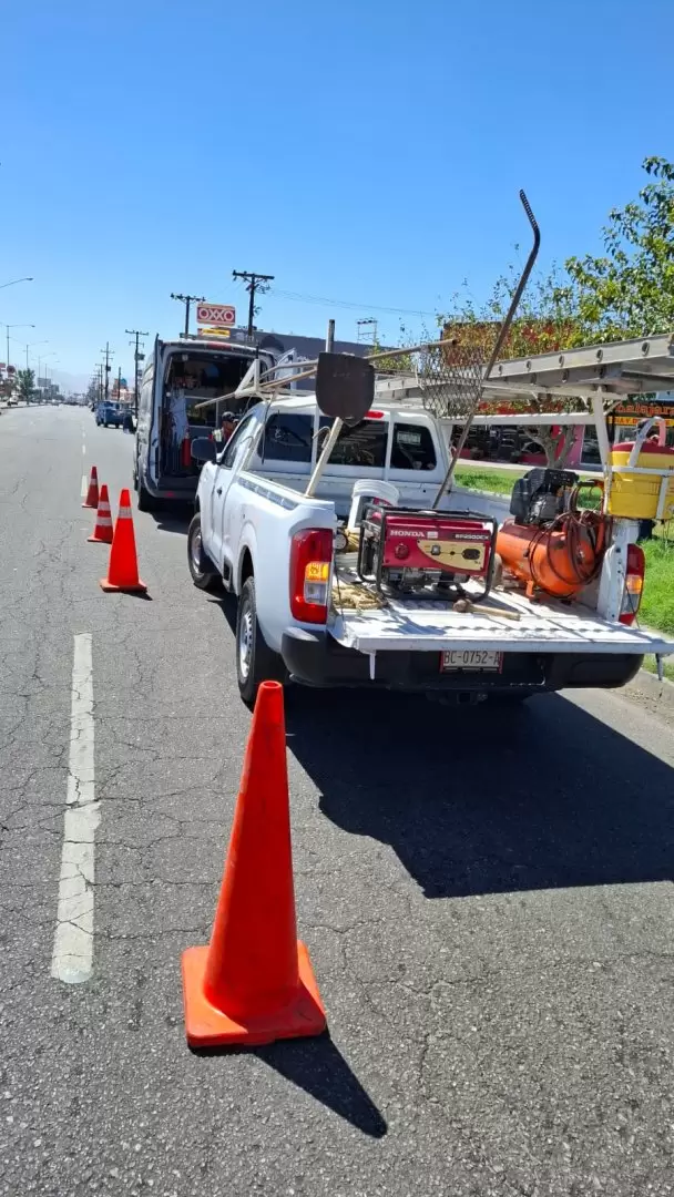 Trabajos de video inspecci�n en puntos estrat�gicos de la red pluvial