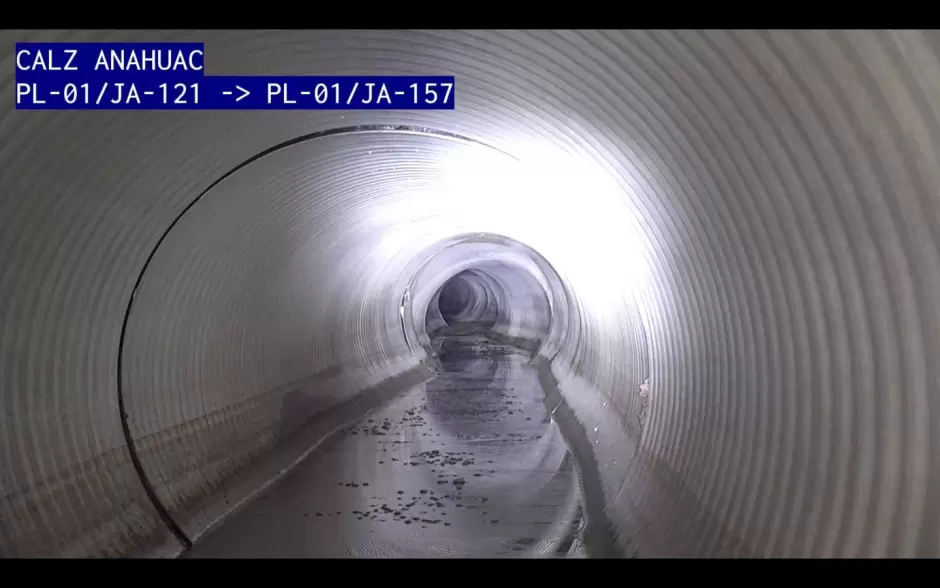 Trabajos de video inspecci�n en puntos estrat�gicos de la red pluvial