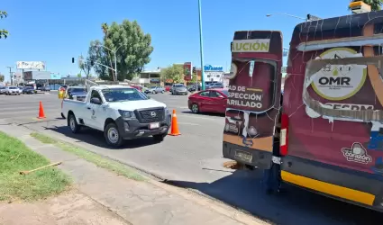 Trabajos de video inspecci�n en puntos estrat�gicos de la red pluvial