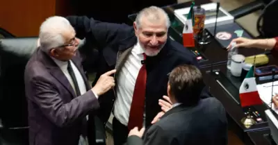 Ad�n Augusto L�pez, coordinador de Morena en el Senado