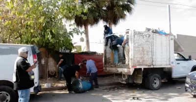 Atienden denuncia por acumulaci�n de basura