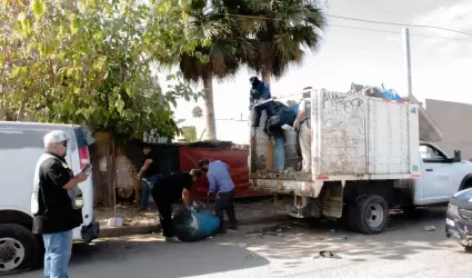 Atienden denuncia por acumulaci�n de basura