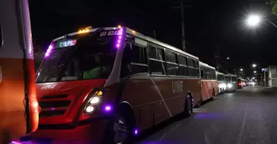 Habr� transporte gratuito la noche del Grito
