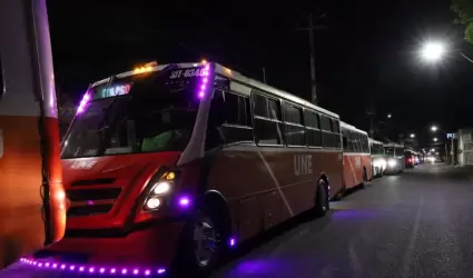 Habr� transporte gratuito la noche del Grito