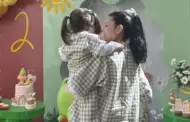 Cazzu festeja el cumplea�os n�mero 2 de Inti