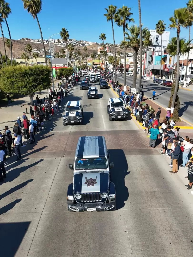 Desfile revoluci�n
