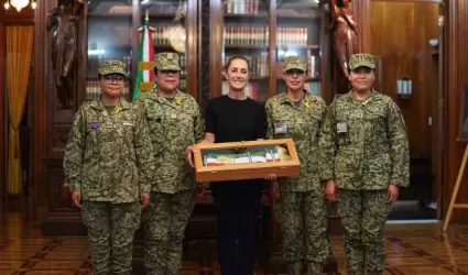 Banda presidencial que usar� Claudia Sheinbaum