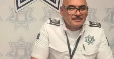 Sergio Valdez L�pez, director de la Polic�a de Tr�nsito.
