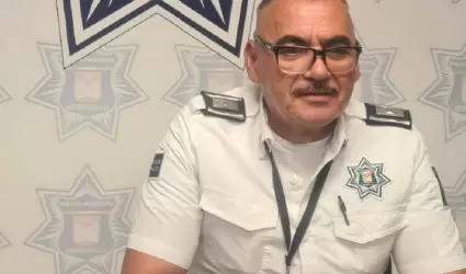 Sergio Valdez L�pez, director de la Polic�a de Tr�nsito.