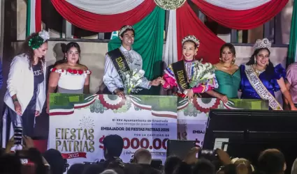 Christian Flores y B�rbara V�zquez, embajadores de las Fiestas Patrias 2025 en E
