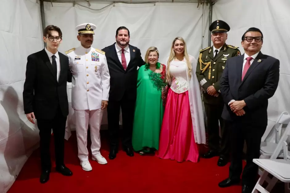 Encabeza Ismael Burgue�o Ruiz Ceremonia del CCXV Aniversario del Grito de Independencia en Tijuana