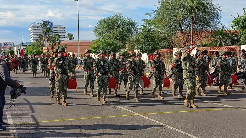 Desfile C�vico-Militar por el D�a de la Independencia