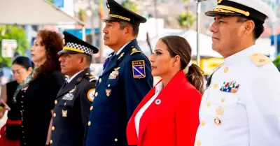 Ceremonia C�vica Conmemorativa al CCXV Aniversario de la Independencia de M�xico