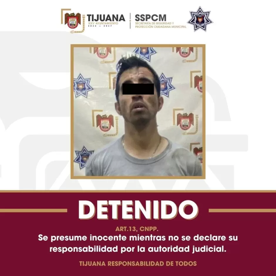Detenido por robo a transe�nte en Ejido Matamoros