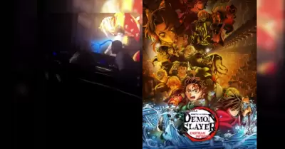 Agresion en funci�n de Kimetsu no Yaiba