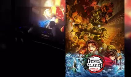 Agresion en funci�n de Kimetsu no Yaiba