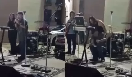 Fallece mientras interpretaba canci�n