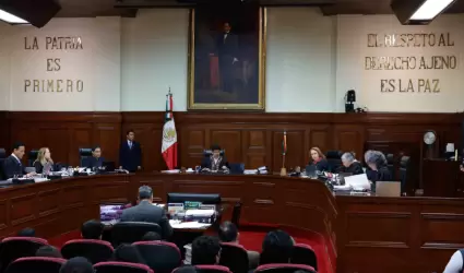 Sesi�n de la Suprema Corte de Justicia de la Naci�n (SCJN)