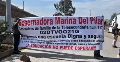 Manifestaci�n de padres