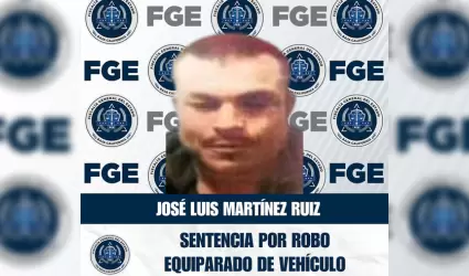 Sentenciado por robo de veh�culo