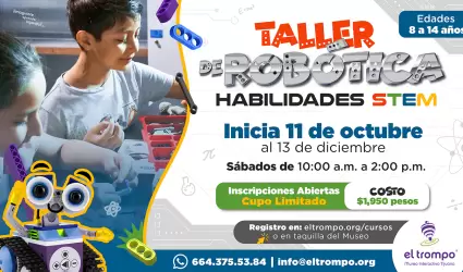 Taller de rob�tica para habilidades STEM