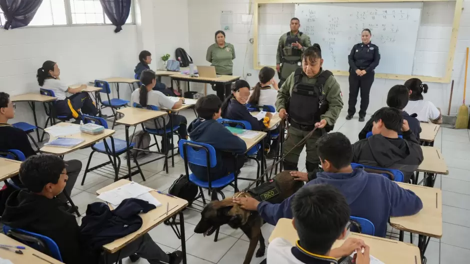 Acciones preventivas con estudiantes de secundaria en la S�nchez Taboada