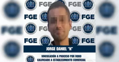 Detenido por robo calificado a establecimiento comercial