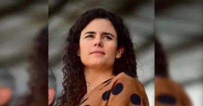 Presidenta nacional de Morena, Luisa Mar�a Alcalde Luj�n