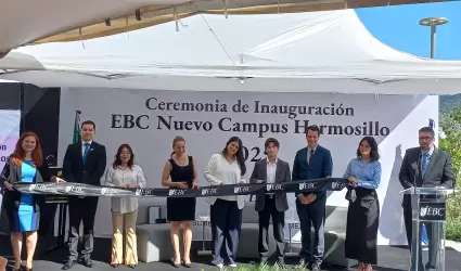 Inauguraci�n oficial del campus Hermosillo de la Escuela Bancaria y Comercial (E