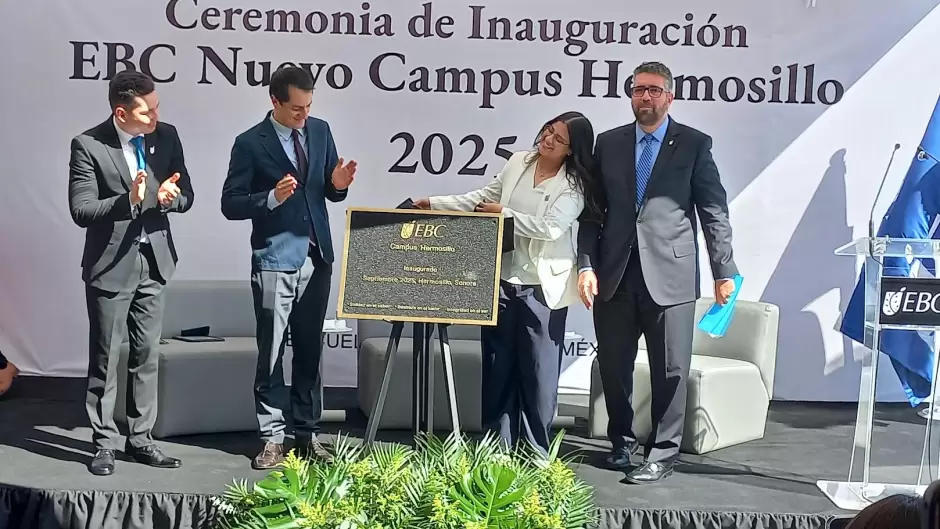 Inauguraci�n oficial del campus Hermosillo de la Escuela Bancaria y Comercial (EBC)