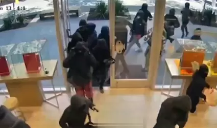 Robo masivo en joyer�a de California