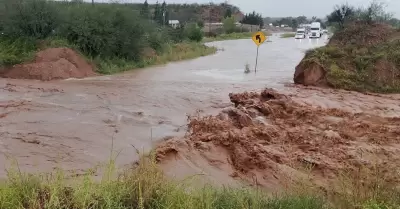 Lluvias en Esqueda, Sonora
