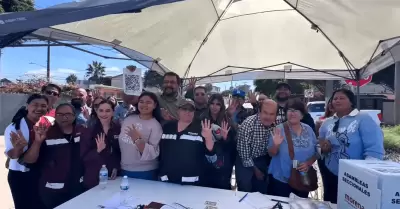 Toma protesta comit� seccional 1269 en Baja California