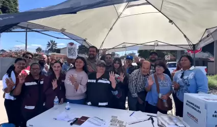 Toma protesta comit� seccional 1269 en Baja California