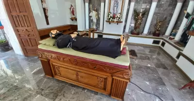 San Francisco, en r�plica de la capilla de Magdalena de Kino