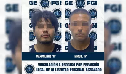 Vinculados a proceso por privaci�n ilegal de la libertad