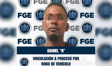 Vinculado por robo de veh�culo en tentativa