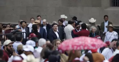 Evento de la presidenta de M�xico, Claudia Sheinbaum, por su primer a�o de gobie