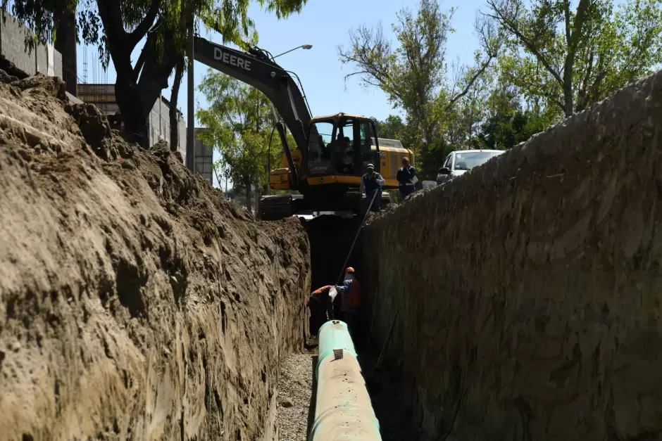 Obras de rehabilitaci�n a colectores sanitarios