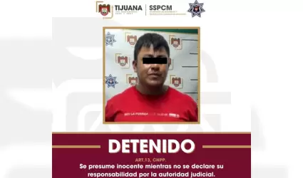Presunto responsable de intento de asalto en la colonia Tercera Etapa del R�o Ti