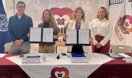 DIF Baja California y la OIM firman memor�ndum clave