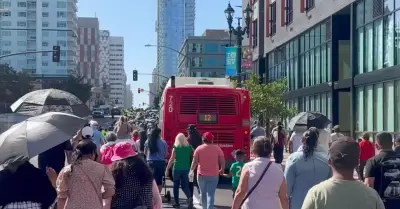 "Viacrucis migrante" en la frontera; l�deres se unen para exigir se detengan las