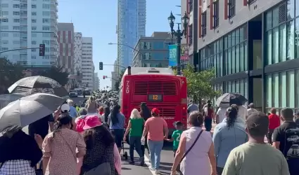 "Viacrucis migrante" en la frontera; l�deres se unen para exigir se detengan las